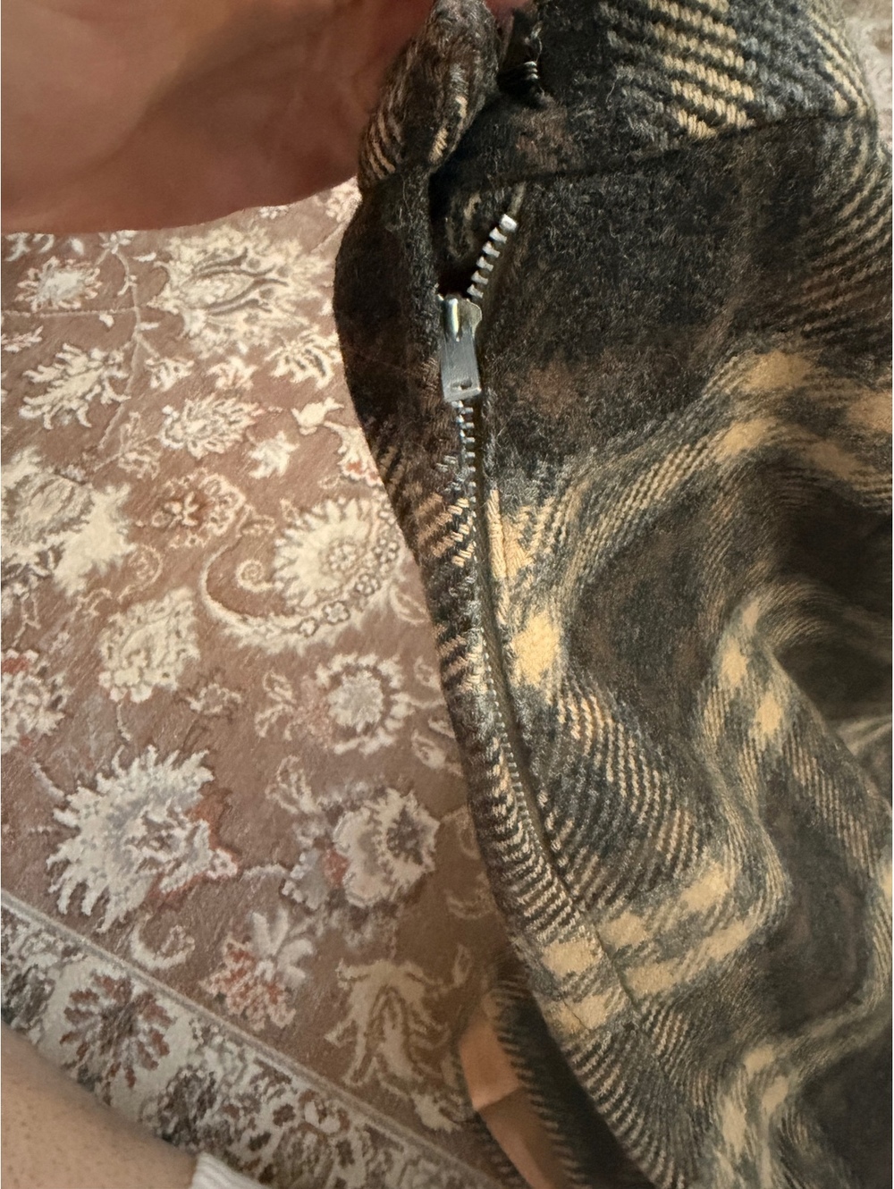Vintage Pendleton Wool Plaid Straight Skirt - Picture 6 of 6
